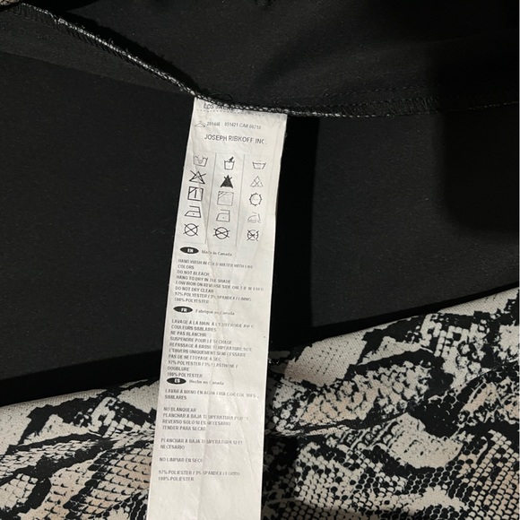 JOSEPH RIBKOFF Snake Print Open Front Jacket - Picture 11 of 12